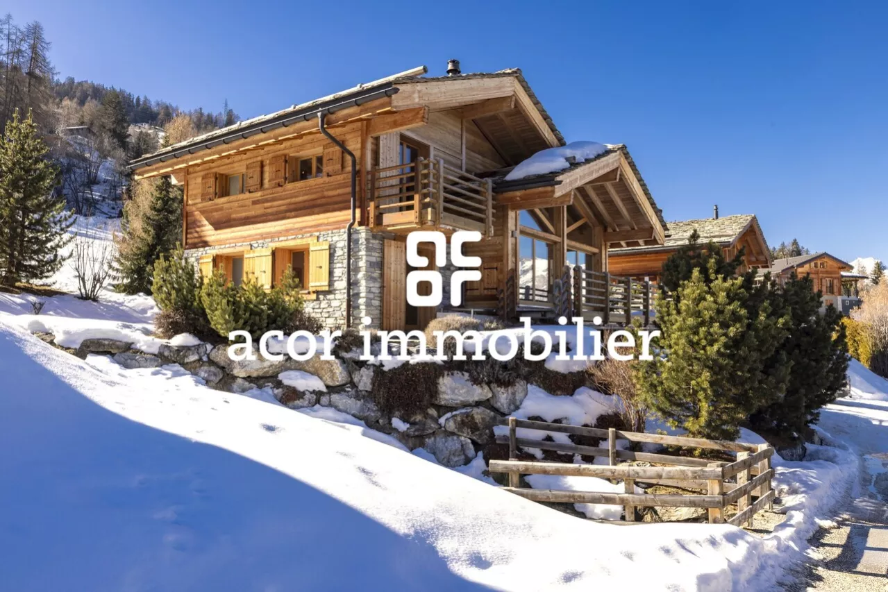 Splendide chalet à la Tzoumaz!
