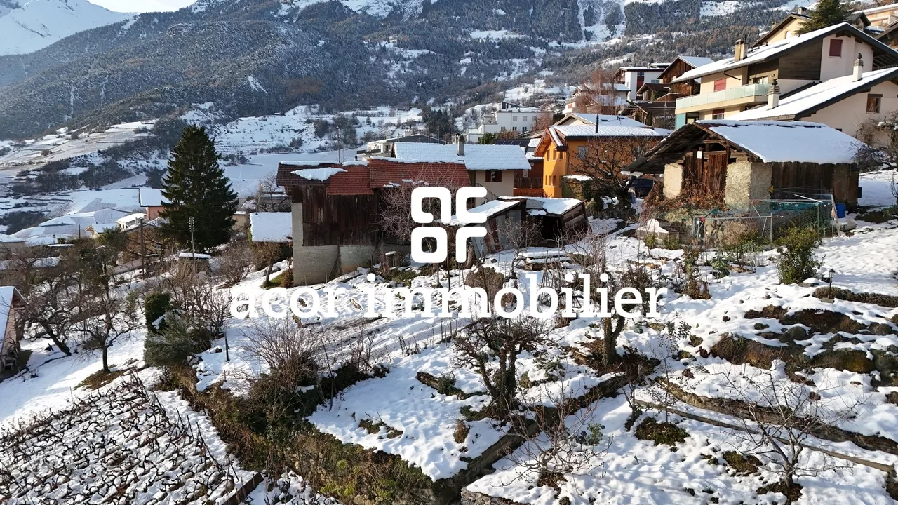 Grange avec potentiel à Savièse!