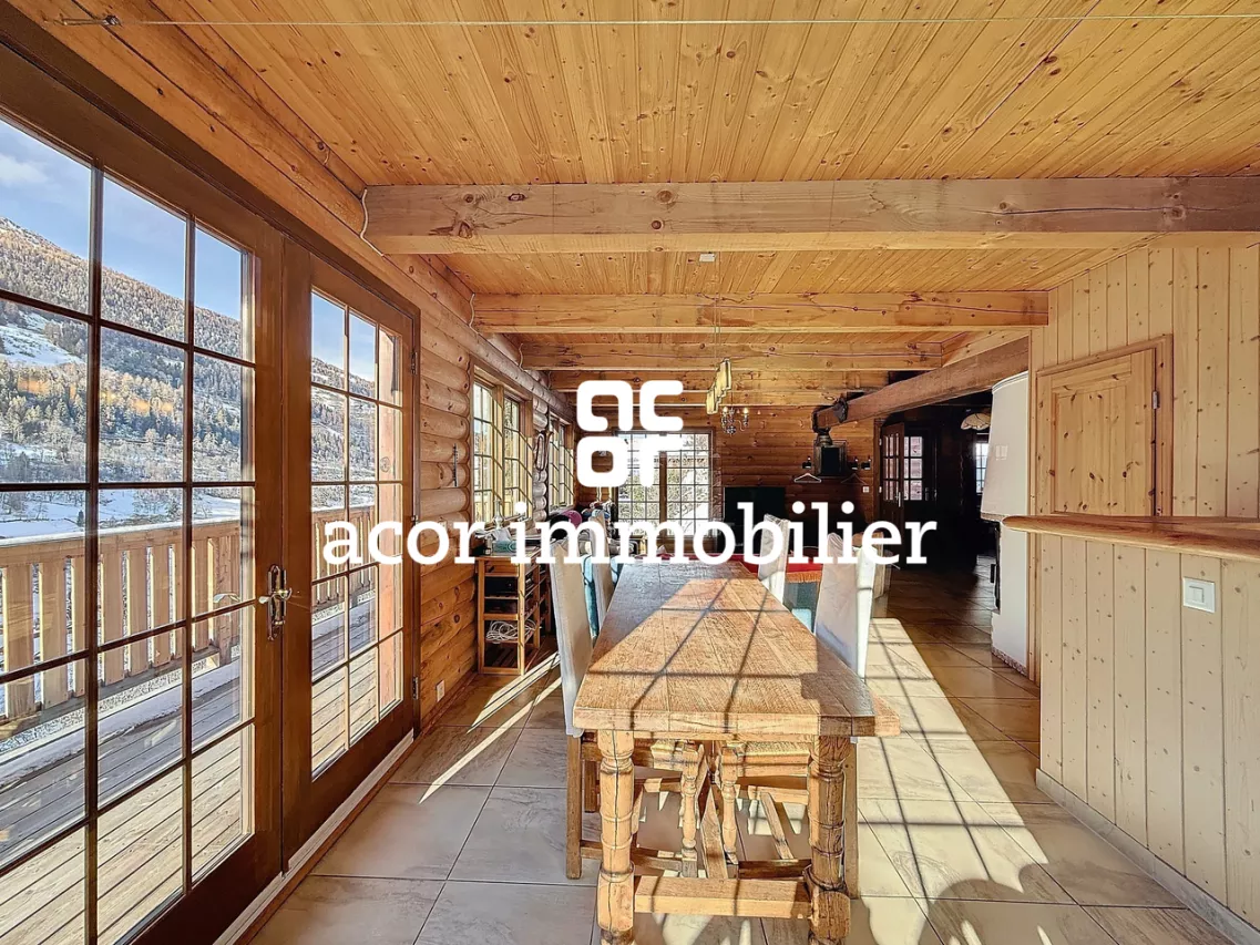 Chalet canadien dans le Val d'Anniviers - Au coeur des stations