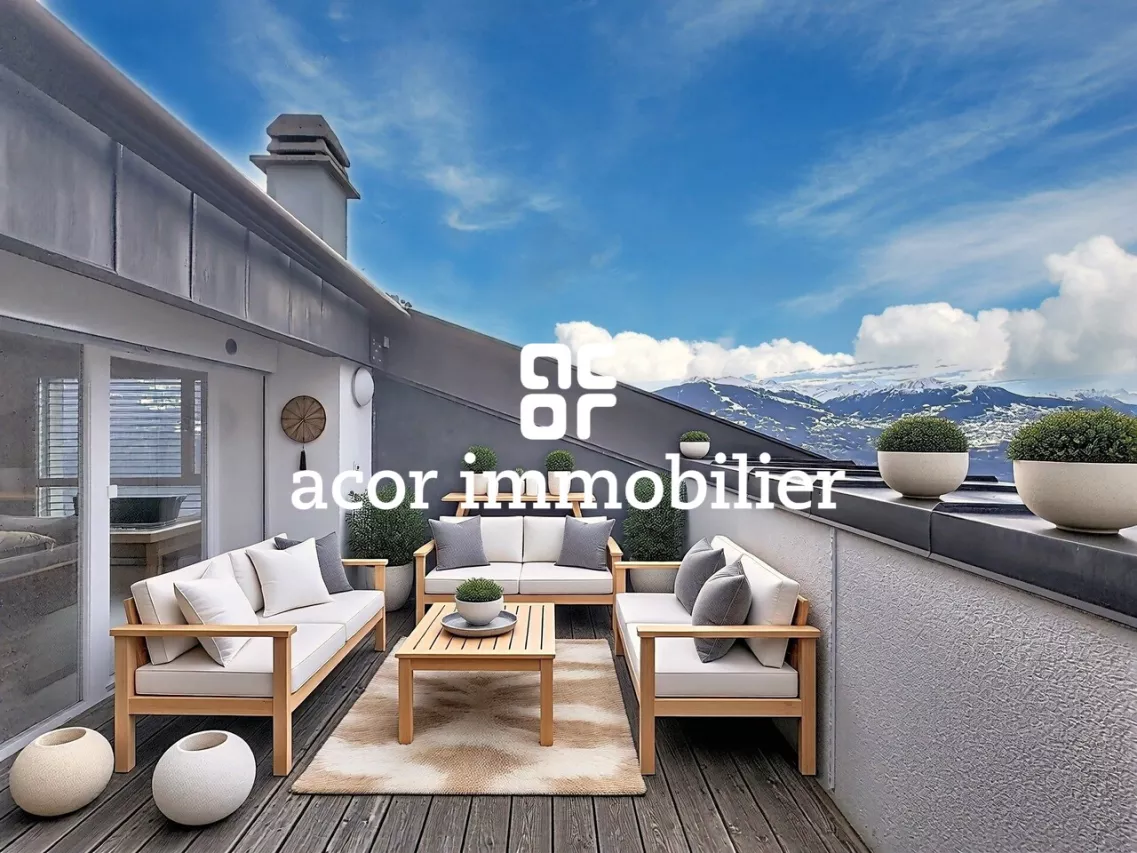 Arbaz - Duplex 5½ en attique