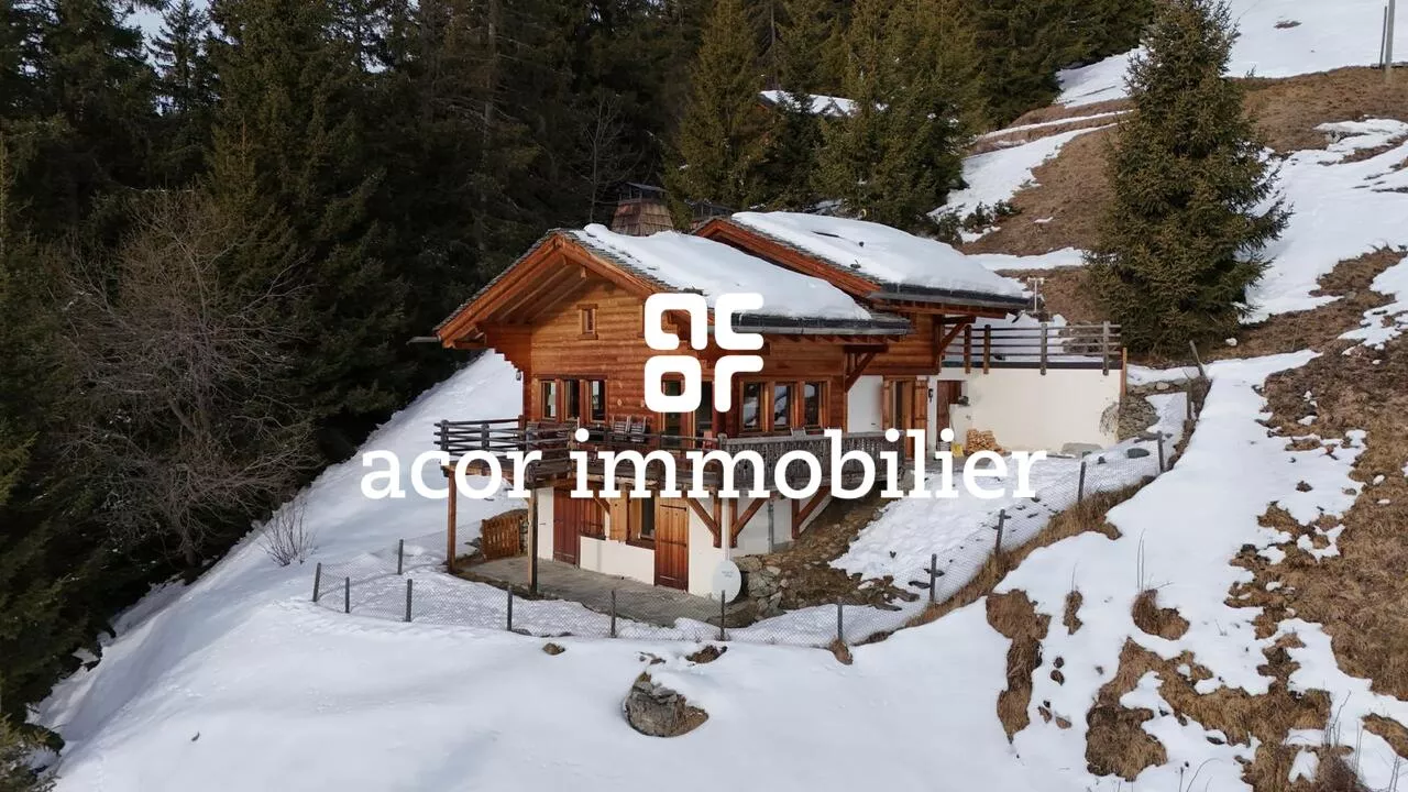 Chalet d'exception sur les hauts de Verbier - vue fantastique