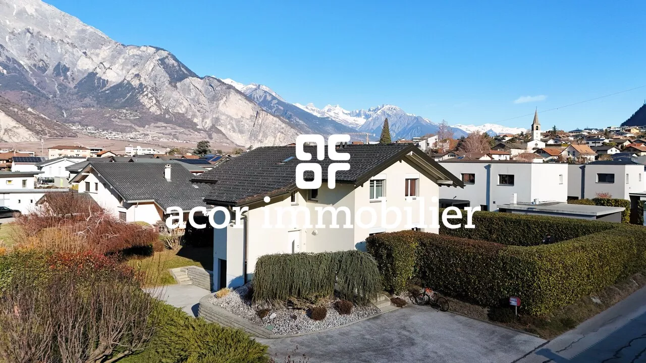 Riddes - Villa individuelle 6½ pièces