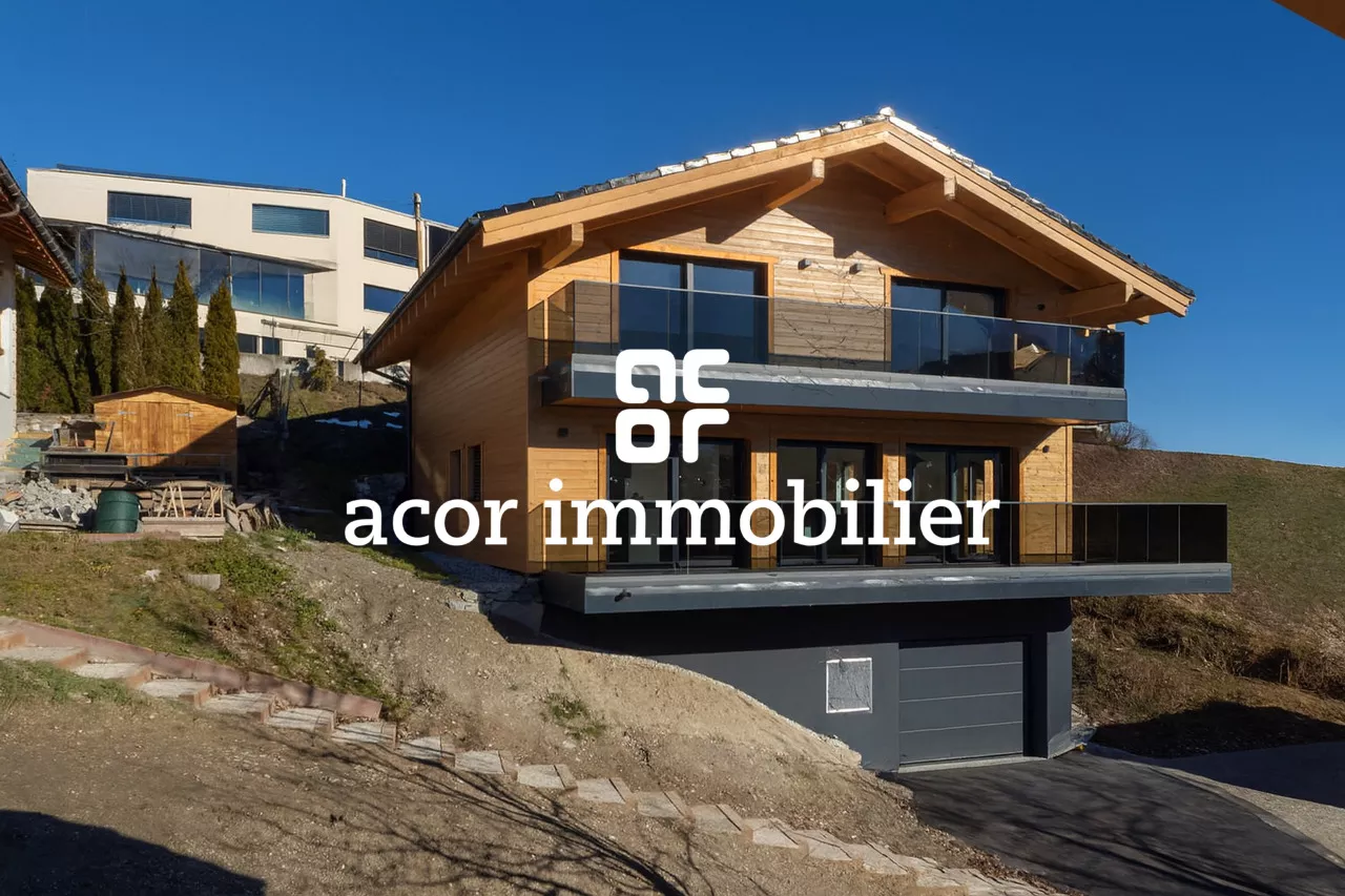 Chalet 5.5 pièces de haut standing à Lens - vue exceptionnelle