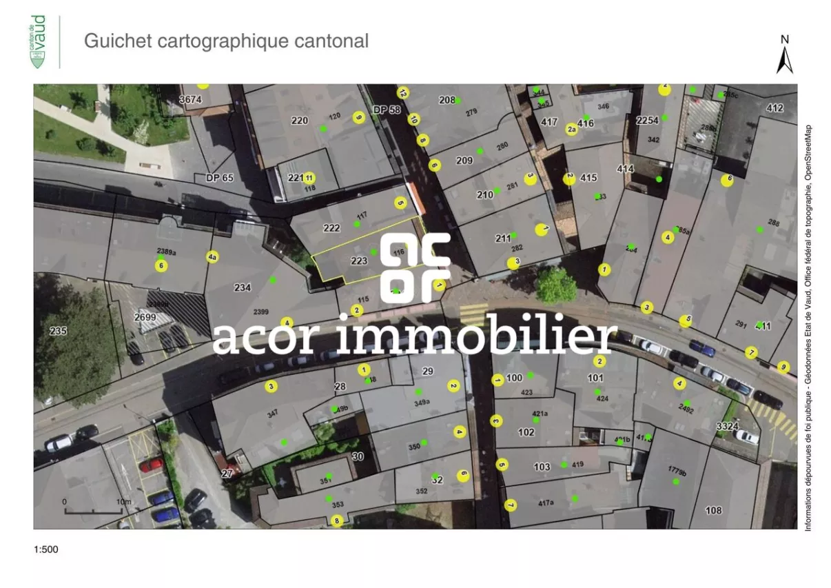 Immeuble commercial situation d'exception