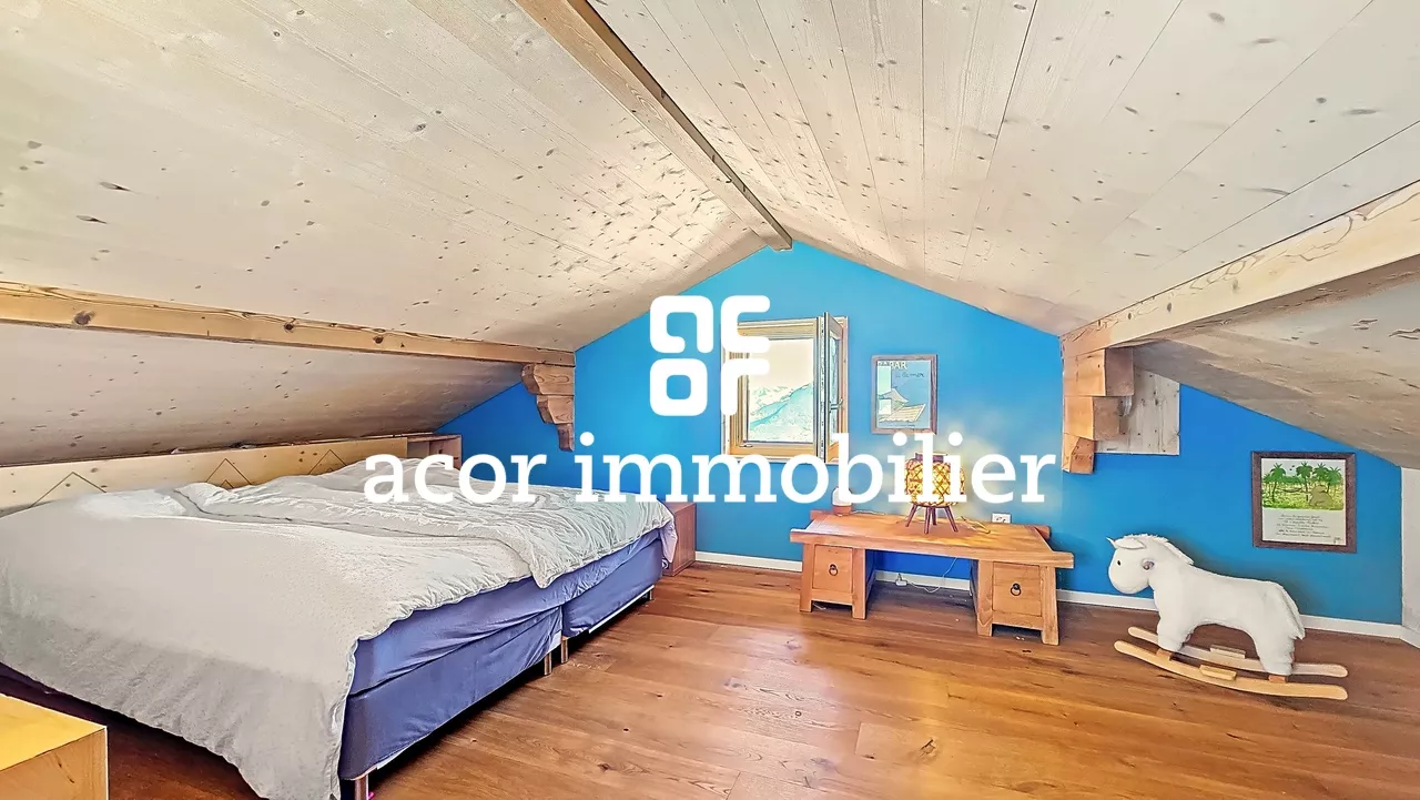 Chalet cosy 3½ avec vue imprenable