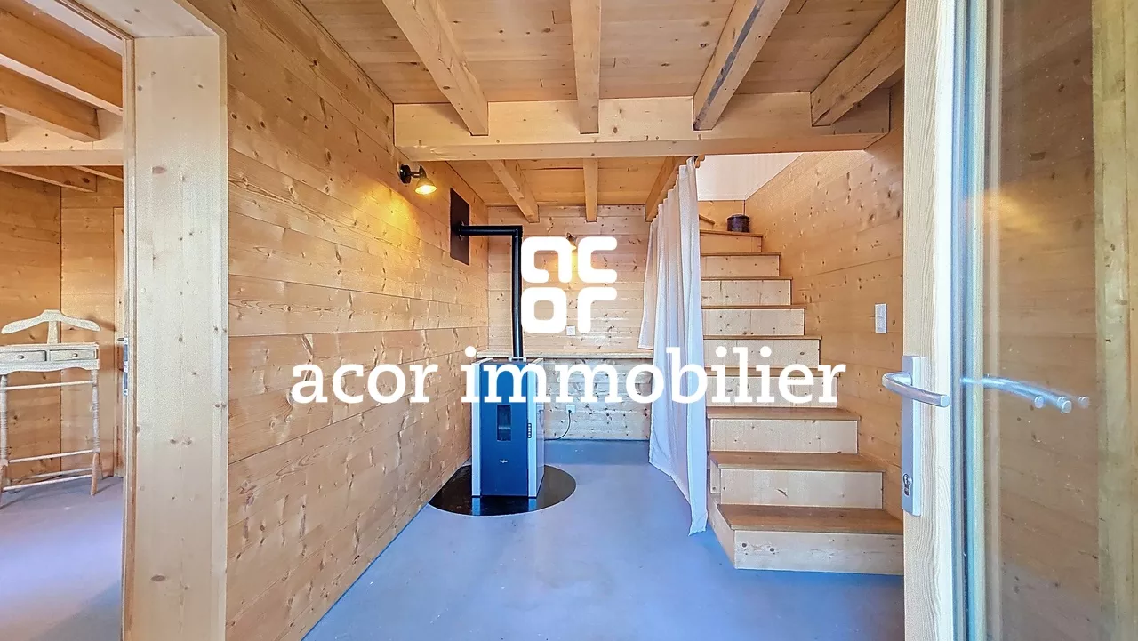 Chalet cosy 3½ avec vue imprenable