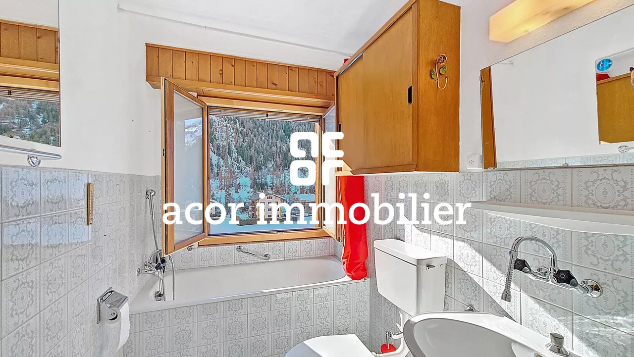 Charmant 2 ½ au coeur d'Evolène