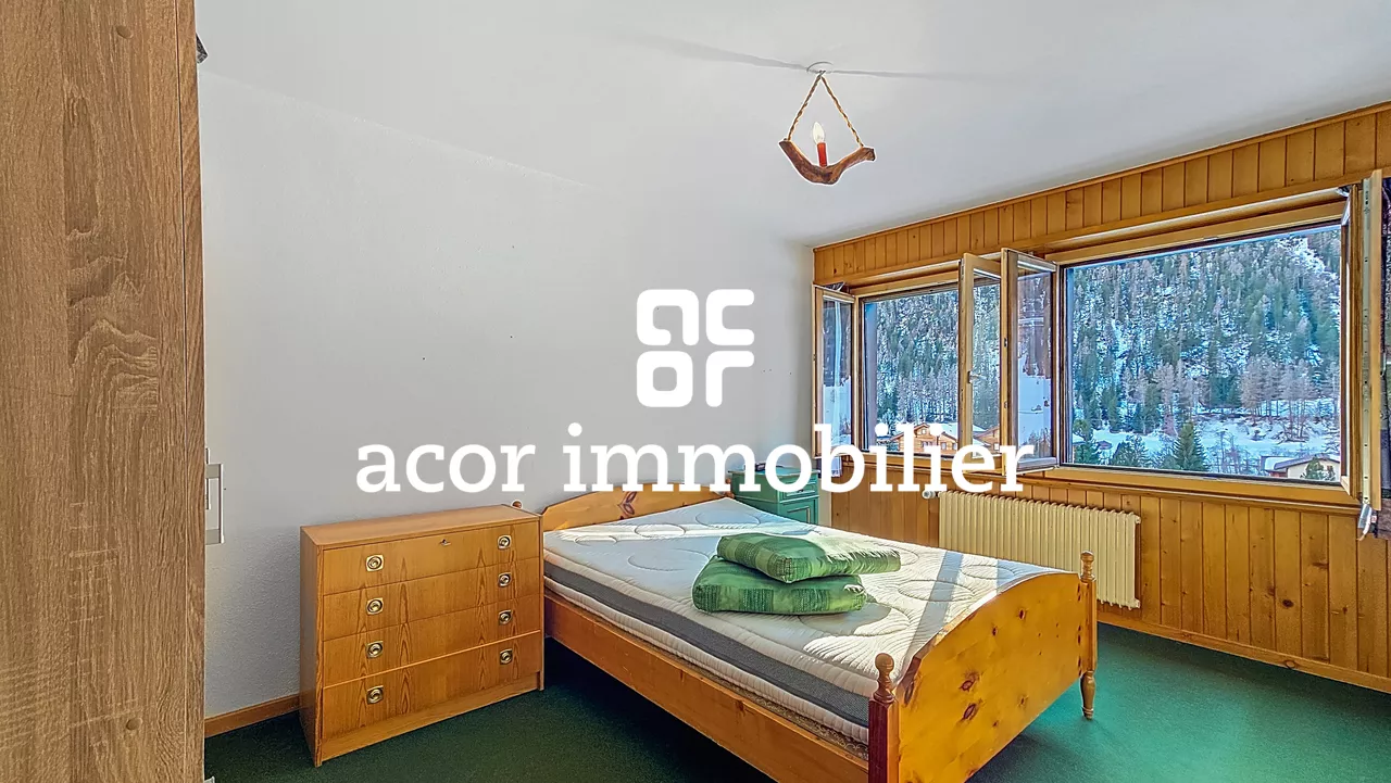 Charmant 2 ½ au coeur d'Evolène