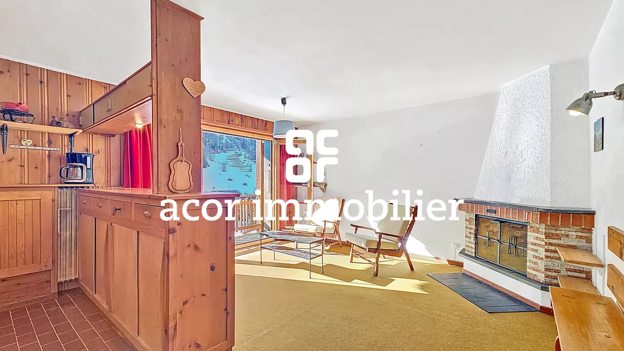 Charmant 2 ½ au coeur d'Evolène