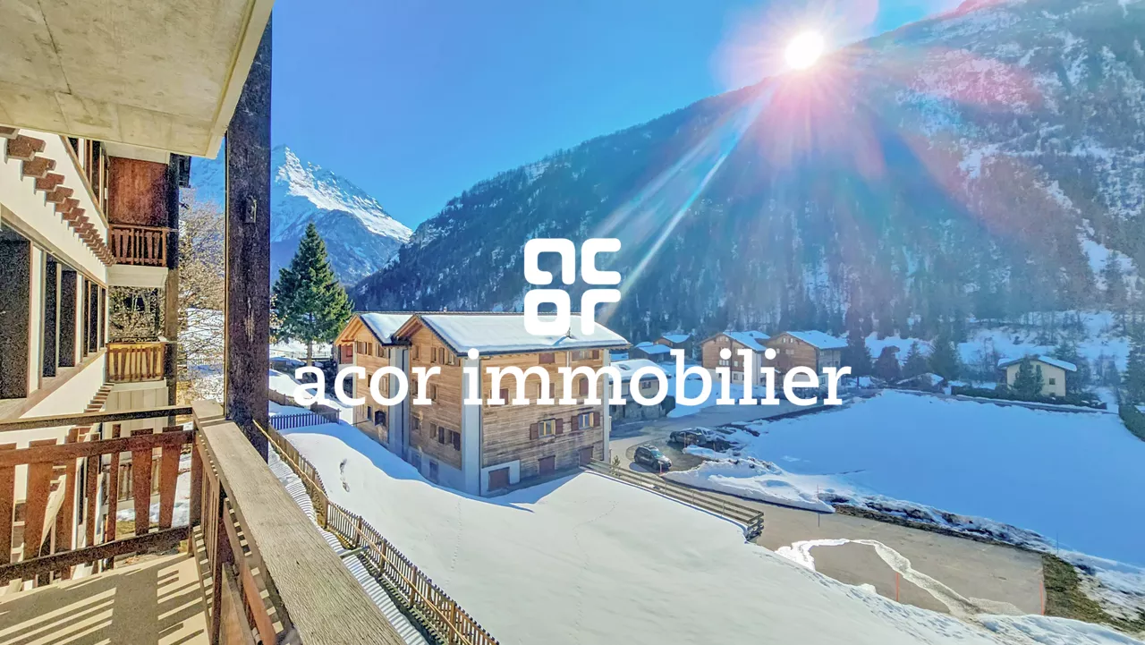 Charmant 2 ½ au coeur d'Evolène