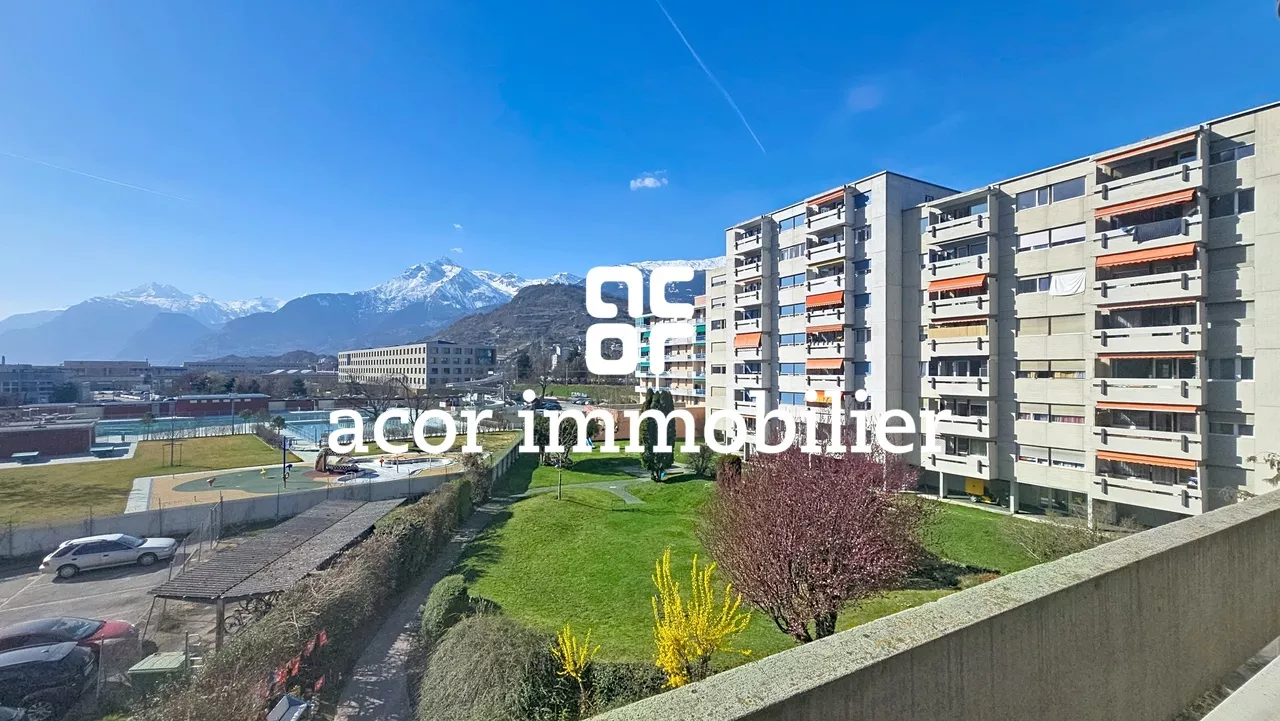 Sion centre - Appartement 4½ pièces à deux pas de la gare