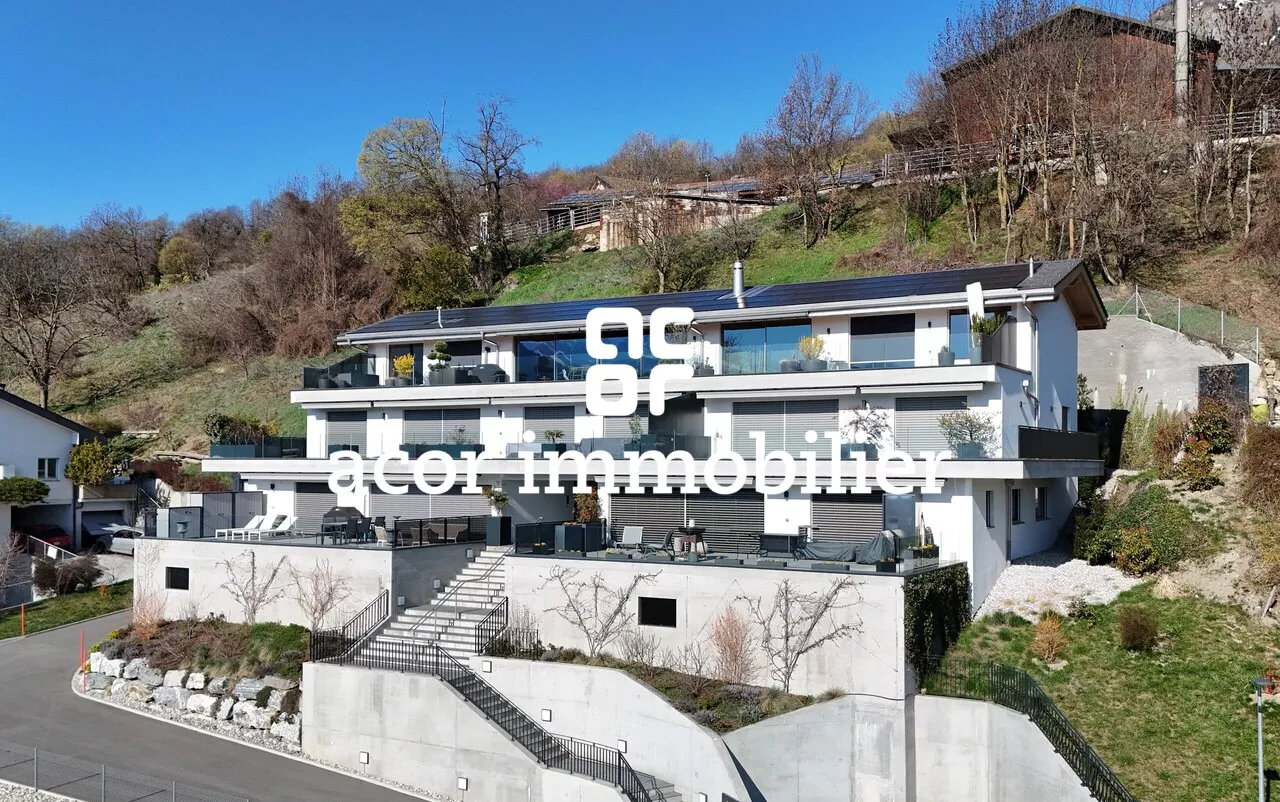 Magnifique appartement de luxe avec vue imprenable à Savièse!