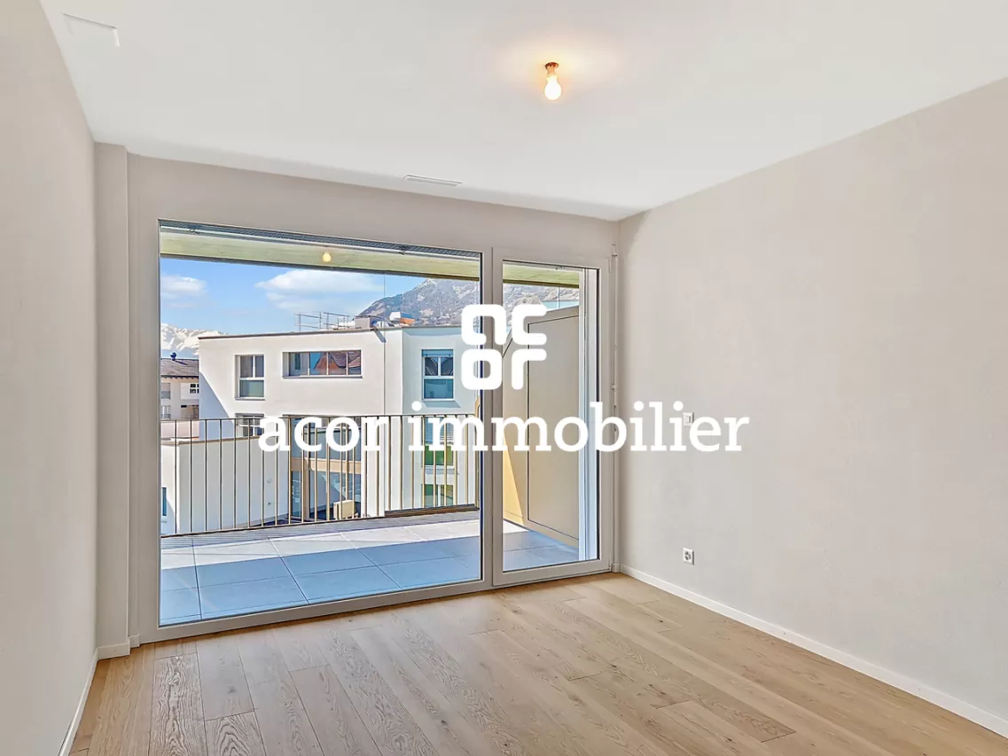Magnifique 3.5 pièces neuf avec balcon à Vétroz!