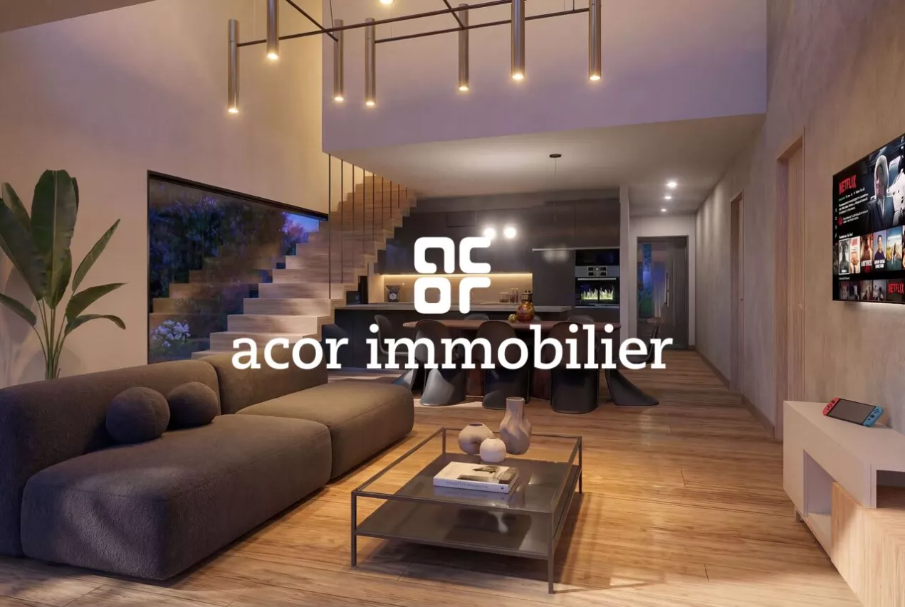 Appartement-villa 4,5 pces avec jardin privatif