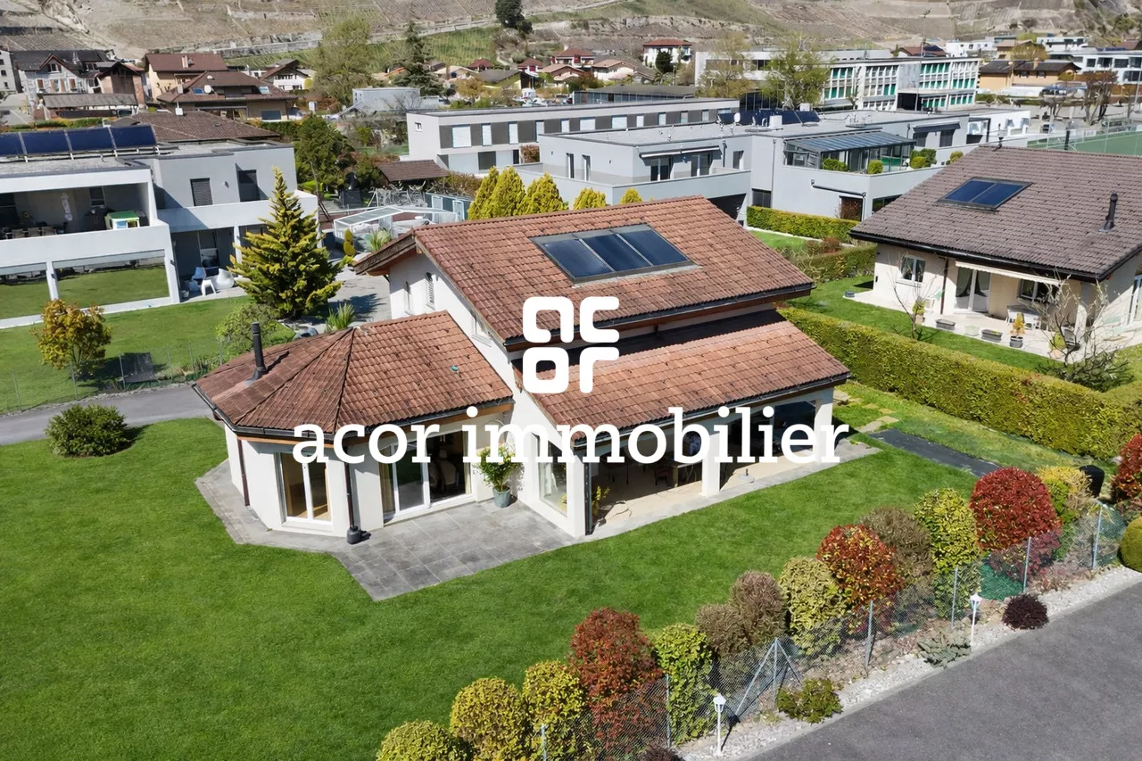 Spacieuse villa familiale 5,5 pièces avec jardin et sous-sol