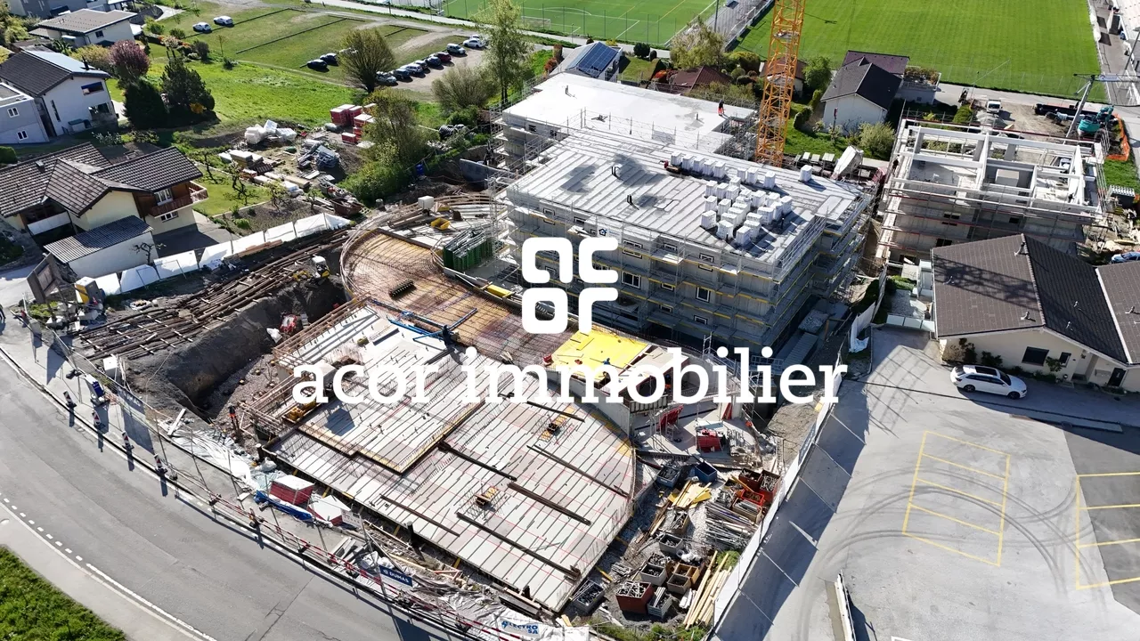 3.5 pièces - En construction au coeur de Savièse!