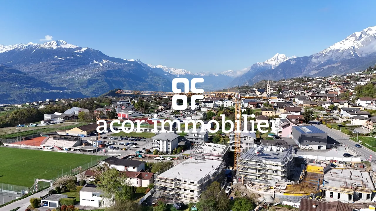 3.5 pièces - En construction au coeur de Savièse!