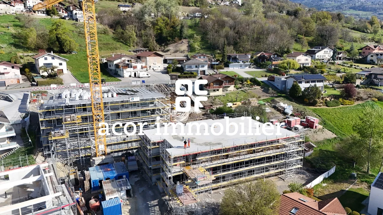 3.5 pièces - En construction au coeur de Savièse!