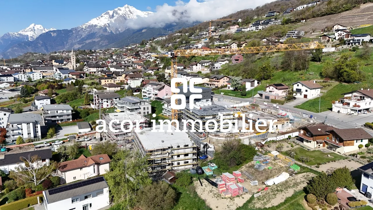 Studio - Opportunité unique dans un cadre d'exception à Savièse!