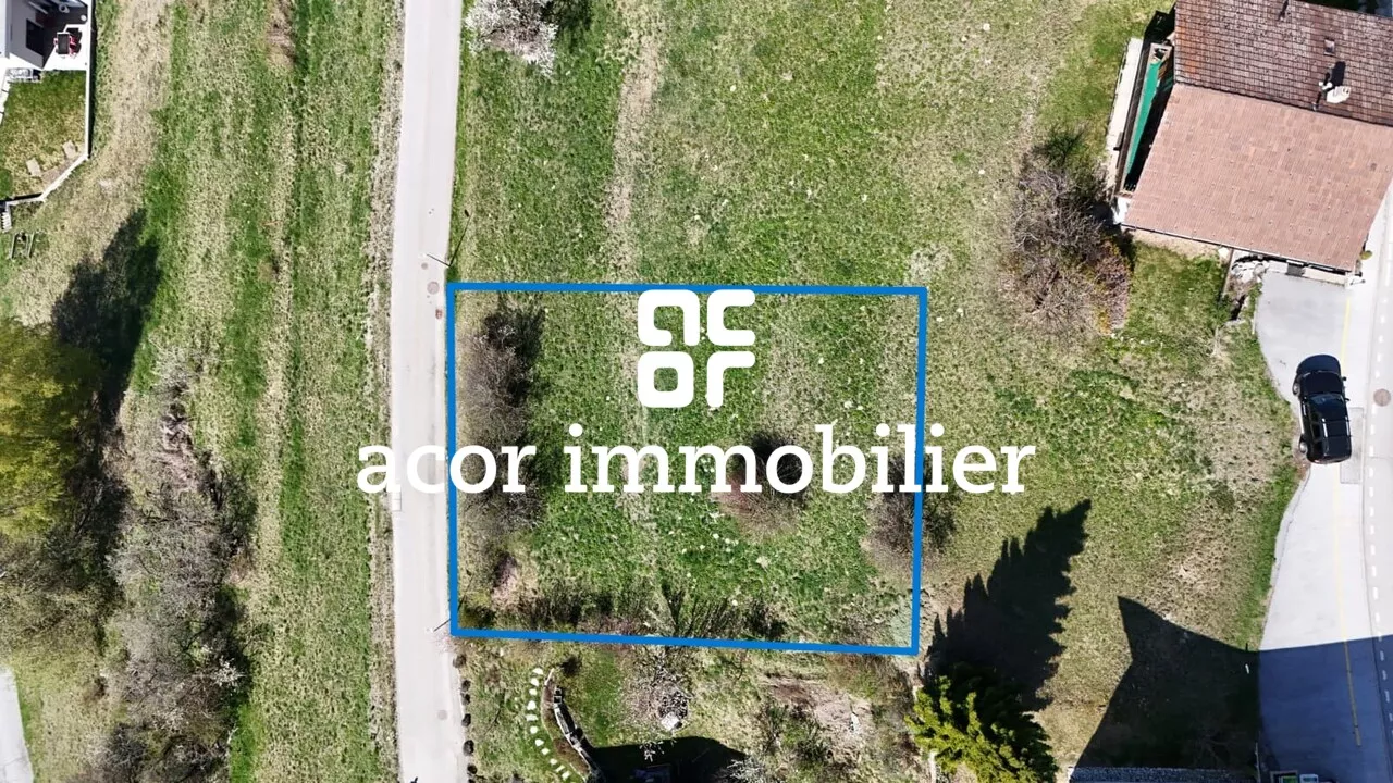 Terrain équipé de 622 m² en zone résidentielle H40