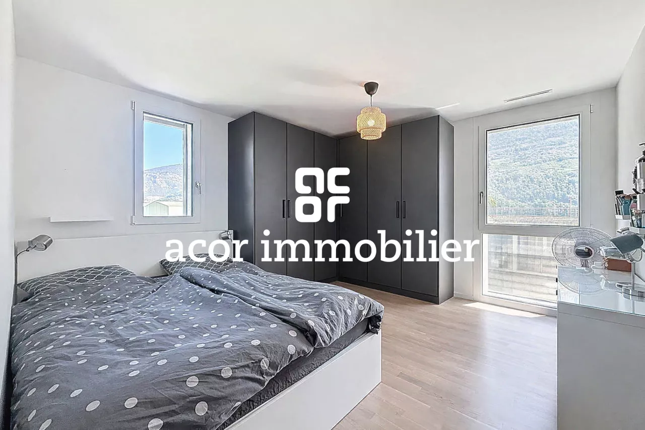 Superbe 4.5 pièces récent avec haute efficacité énergétique à Sion!