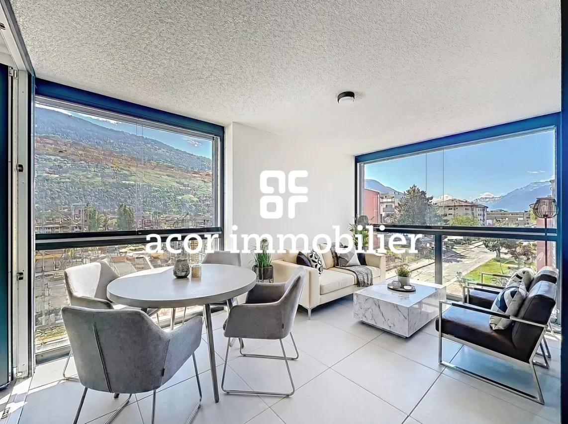 Superbe 4.5 pièces récent avec haute efficacité énergétique à Sion!