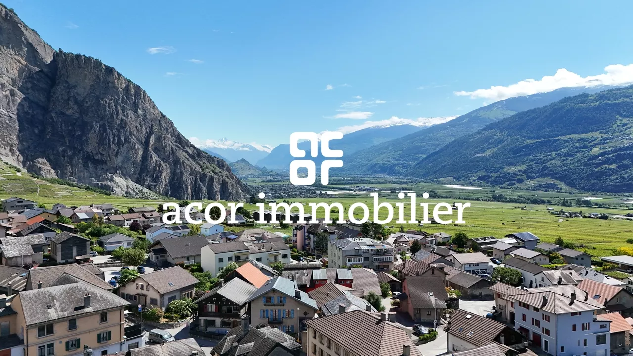 Maison villageoise avec potentiel au coeur de Chamoson