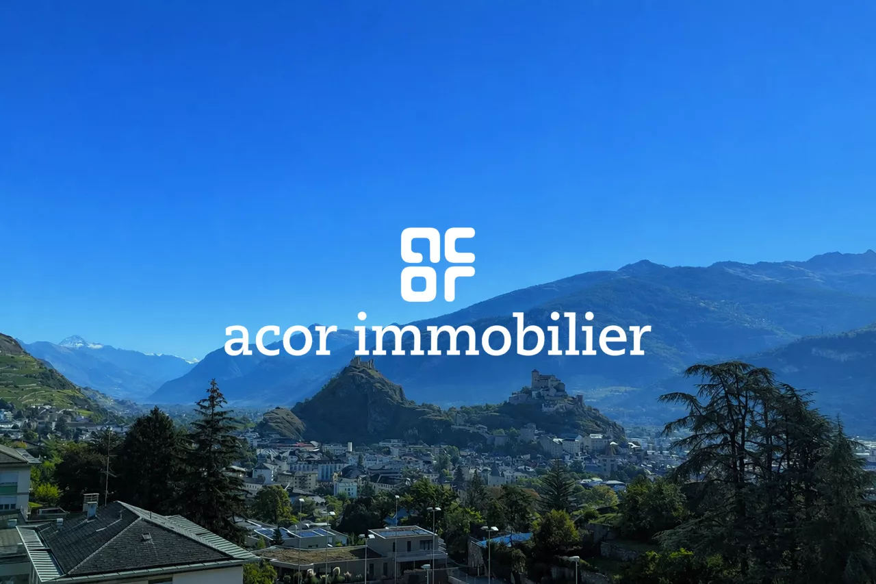 Chaleureux 4.5 pièces dans le quartier exclusif de Gravelone - Sion!