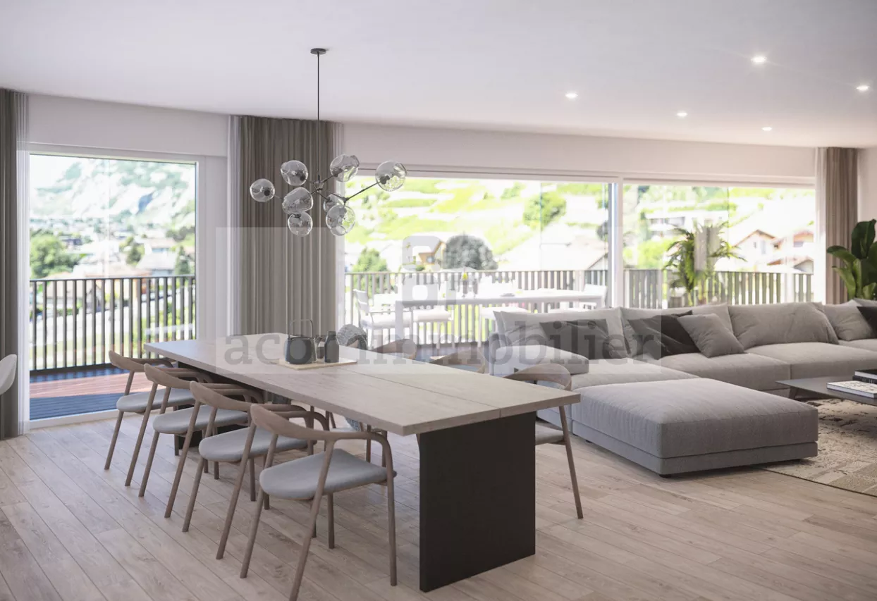 3.5 pièces - Promotion Résidence Le Domaine à Vétroz!