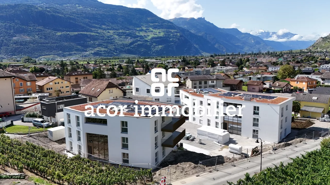 3.5 pièces - Promotion Résidence Le Domaine à Vétroz!