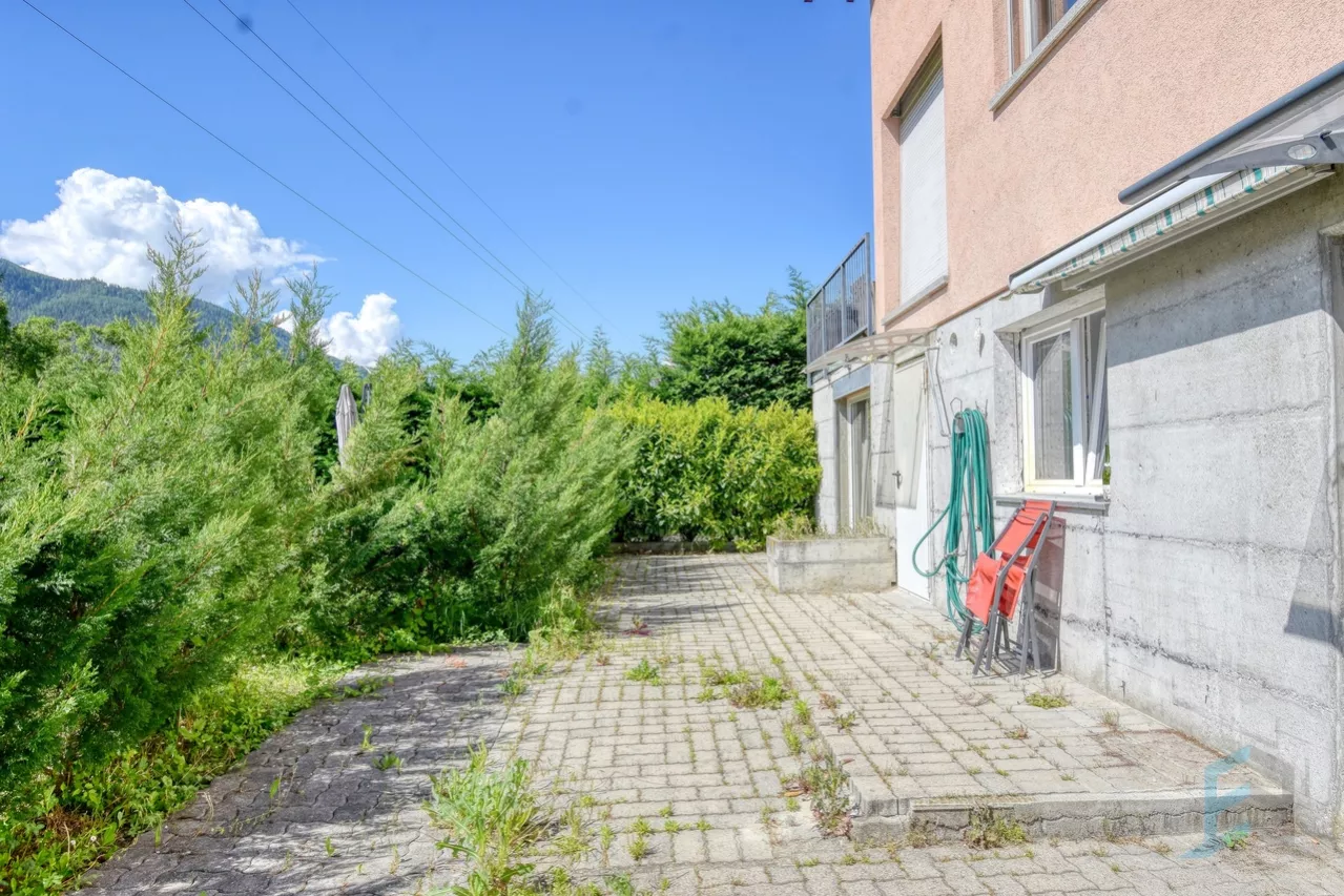 A LOUER Joli appartement en rez-de-chaussée de 2 ½ pièces à Granges VS