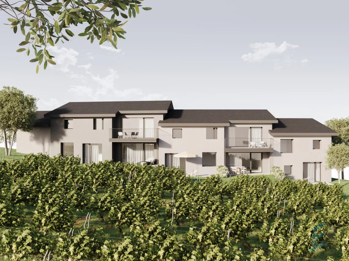 Superbe attique 2 ½ pièces dans un projet de 6 unités à Villa