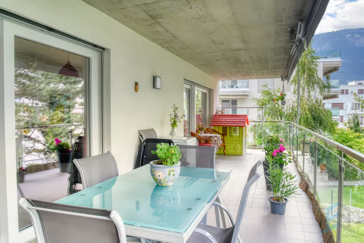 EXCLUSIF 3 ½ pièces de 98m² dans un quartier à l'Ouest de Sierre