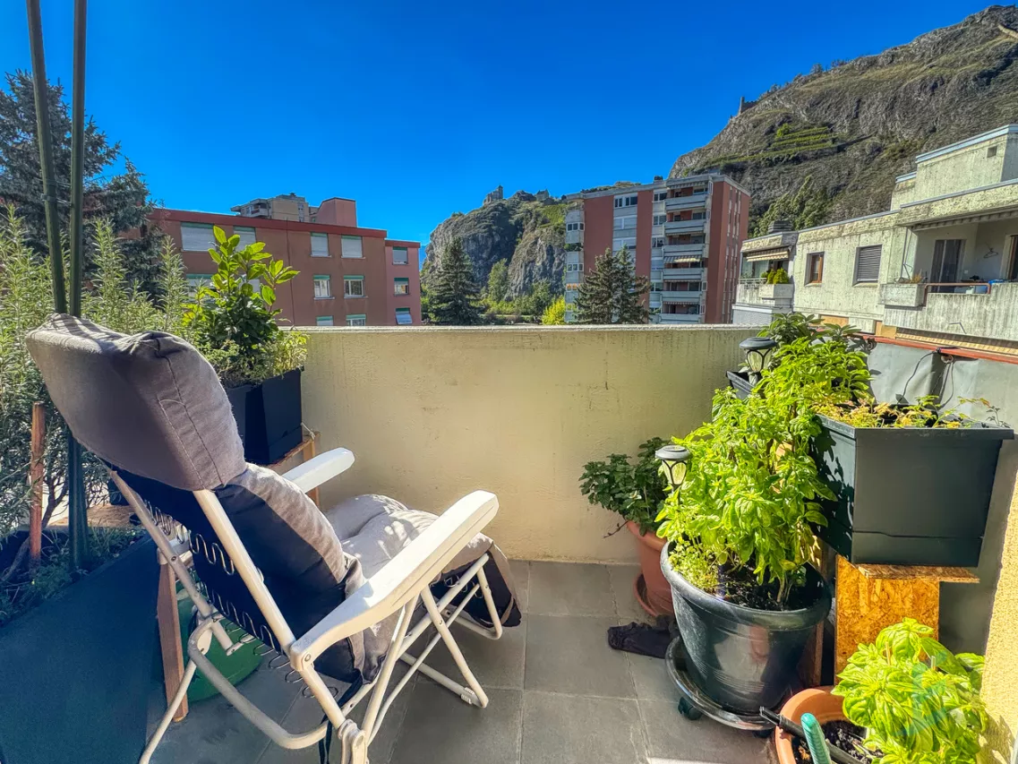 EXCLUSIF A LOUER Charmant 2 ½ pièces de 54m² à Sion