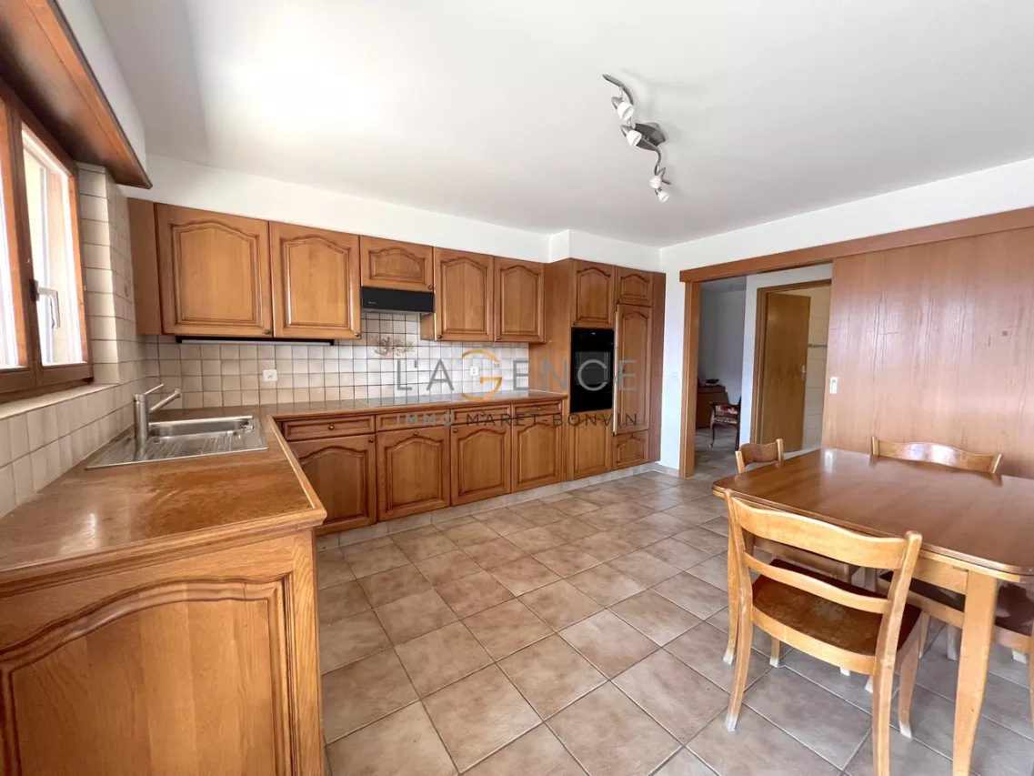 APPARTEMENT 4,5 PCES AVEC TERRASSE - JARDIN ET VUE PANORAMIQUE