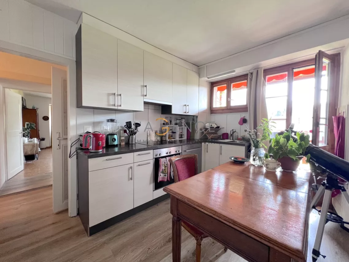 APPARTEMENT DE 3,5 PCES A BRAMOIS AVEC TERRAIN DE 222M2