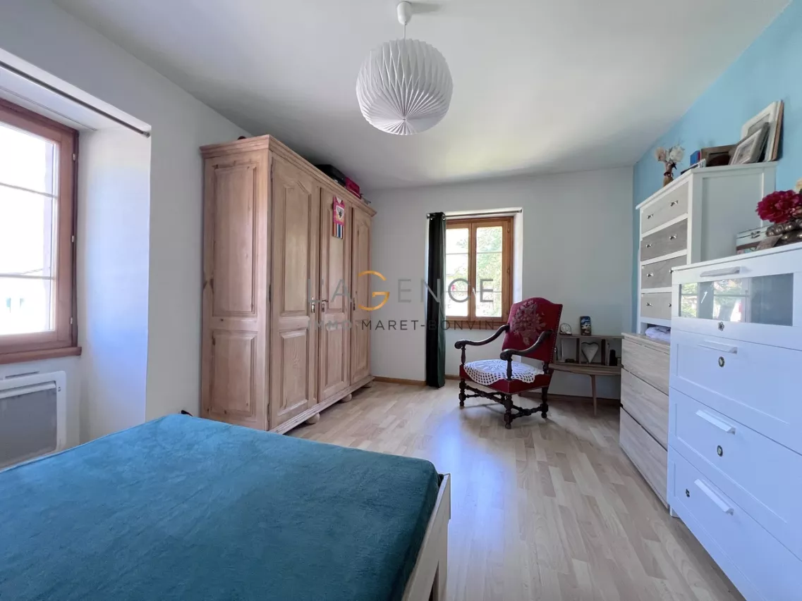APPARTEMENT DE 3,5 PCES A BRAMOIS AVEC TERRAIN DE 222M2