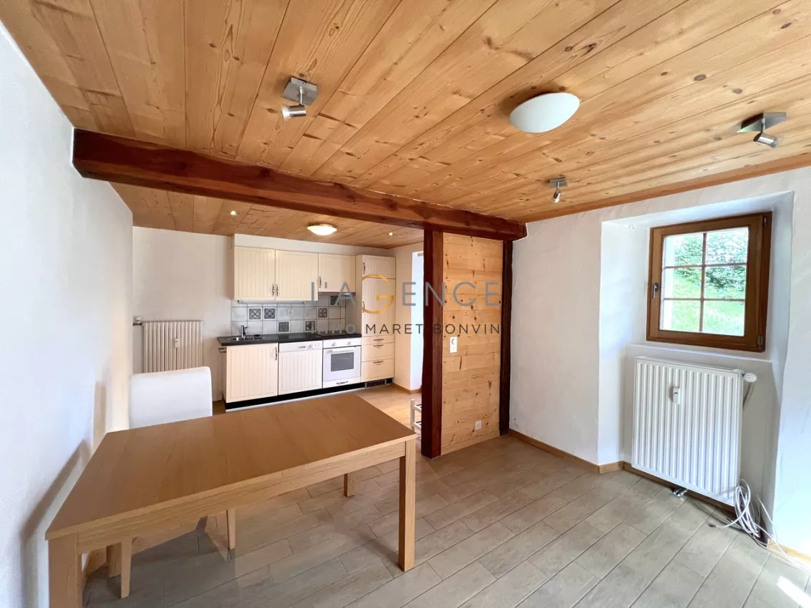 APPARTEMENT DE 2,5 PCES AVEC TERRASSE - RESIDENCE SECONDAIRE OK