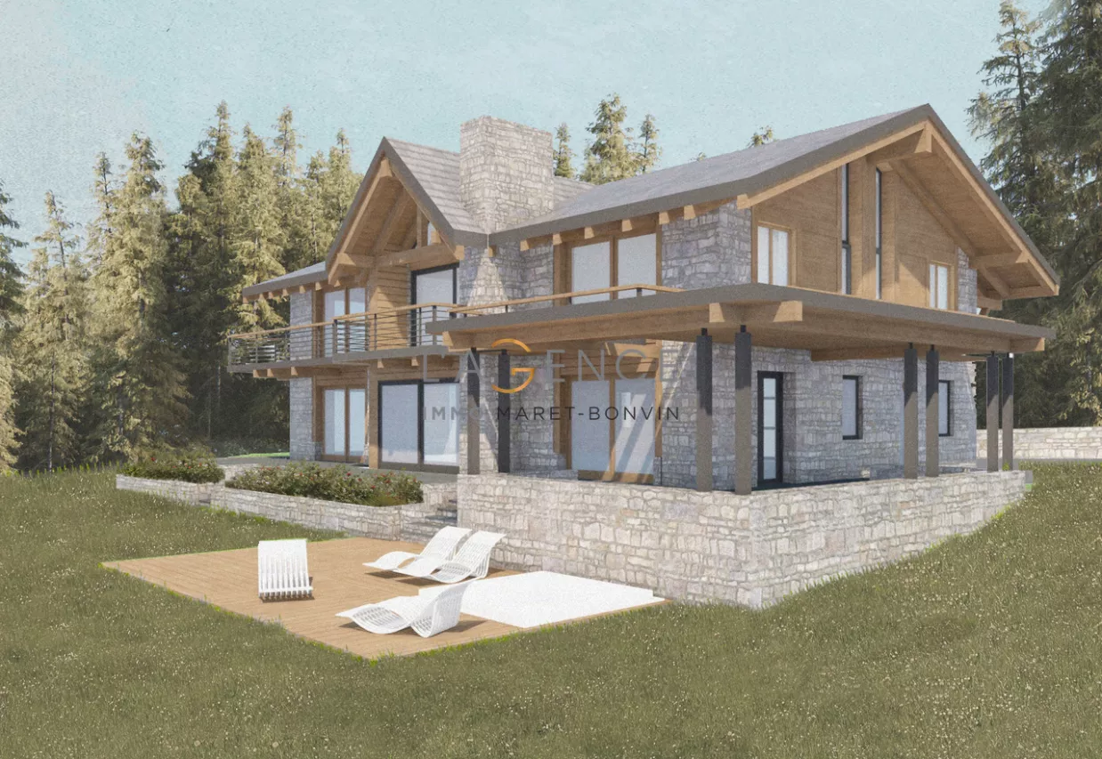 Un projet d'exception à Crans-Montana - Chalet de luxe à personnaliser