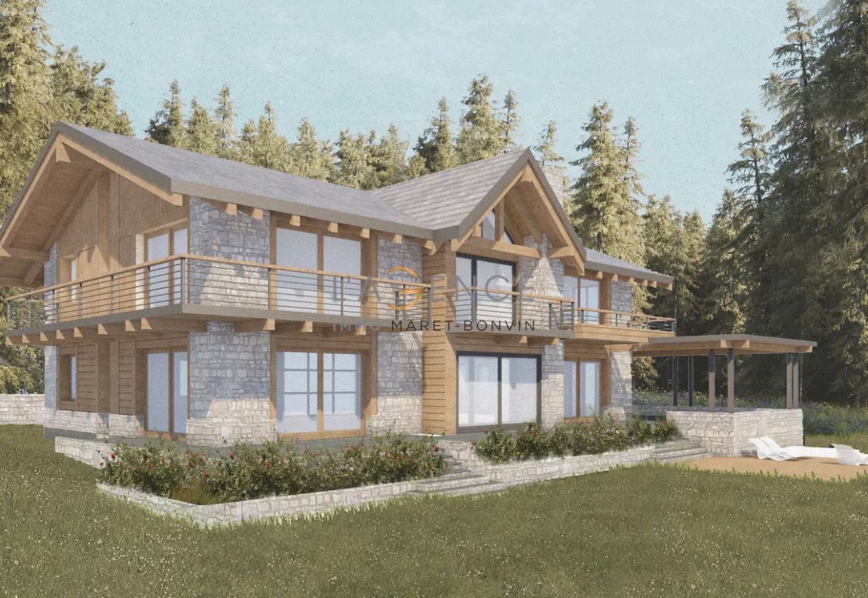 Un projet d'exception à Crans-Montana - Chalet de luxe à personnaliser