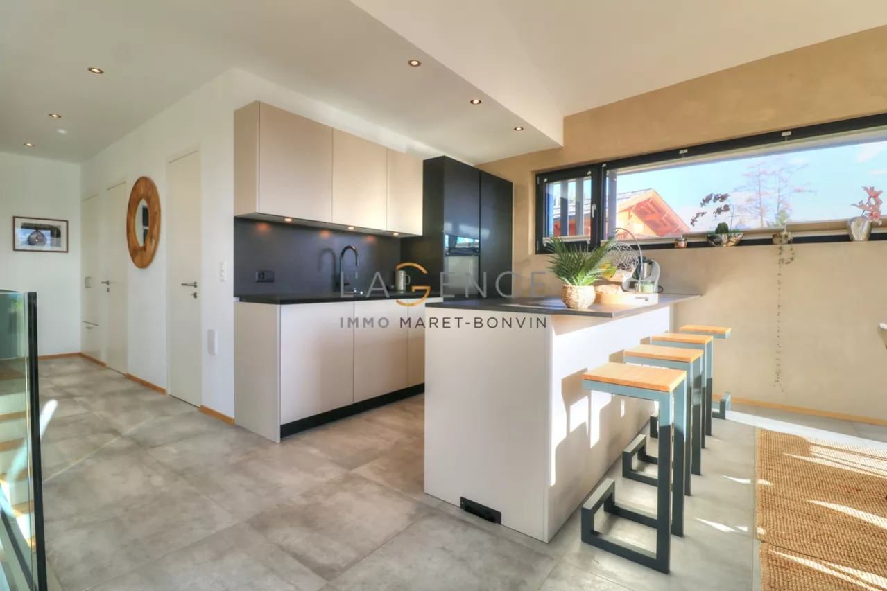 CHALET D'ARCHITECTE D'EXCEPTION - PANORAMA GRANDIOSE - ANZERE