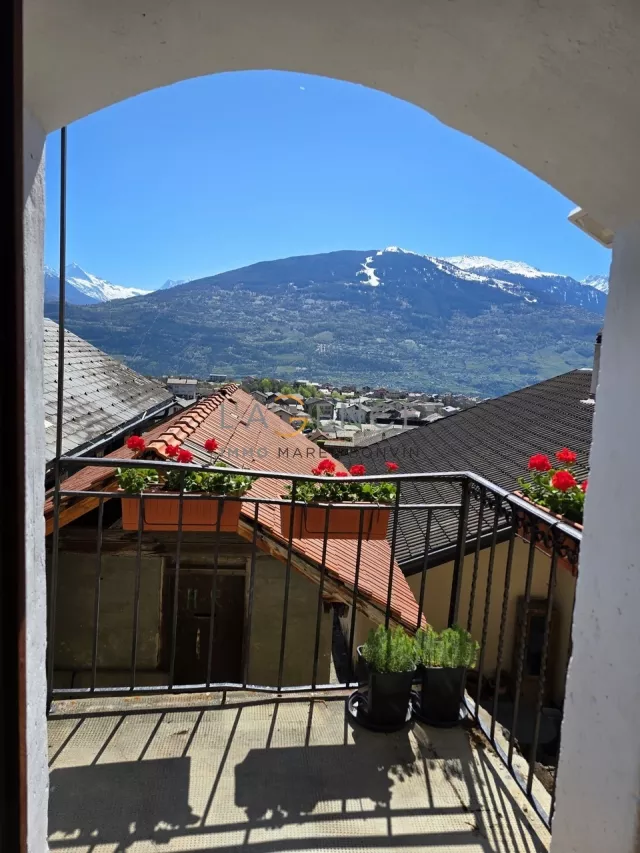 MAISON VILLAGEOISE DE CARACTERE A ST-GERMAIN ( SAVIESE )