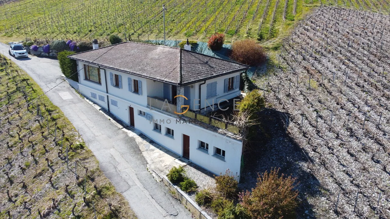 A rénover - Maison individuelle au coeur du vignoble Valaisan !