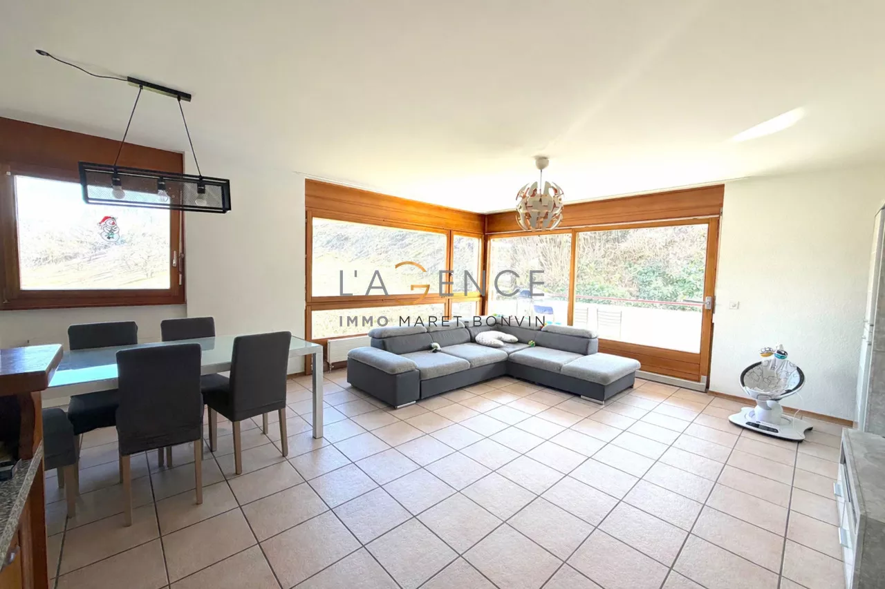 APPARTEMENT DE 4,5 PCES à 5 MINUTES DE SION - CHAMPLAN