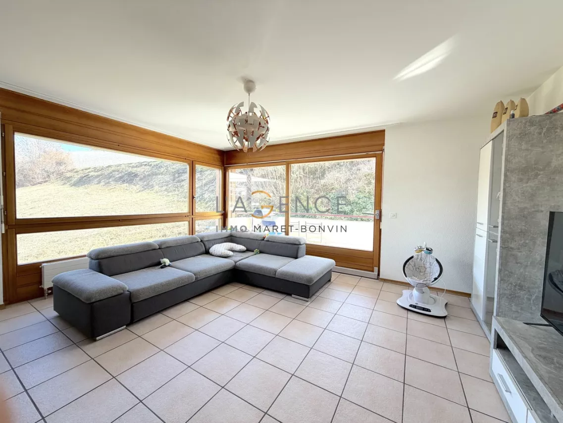 APPARTEMENT DE 4,5 PCES à 5 MINUTES DE SION - CHAMPLAN