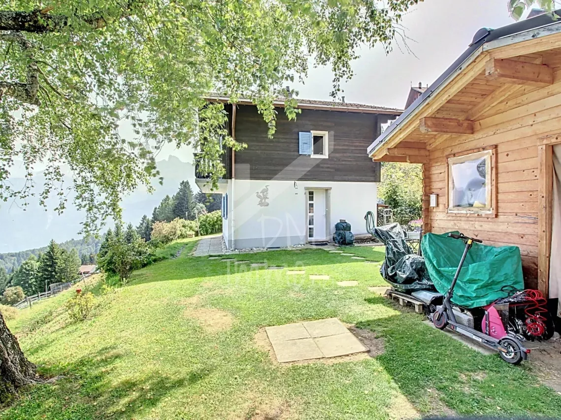 Chalet aux Giettes avec une vue magnifique