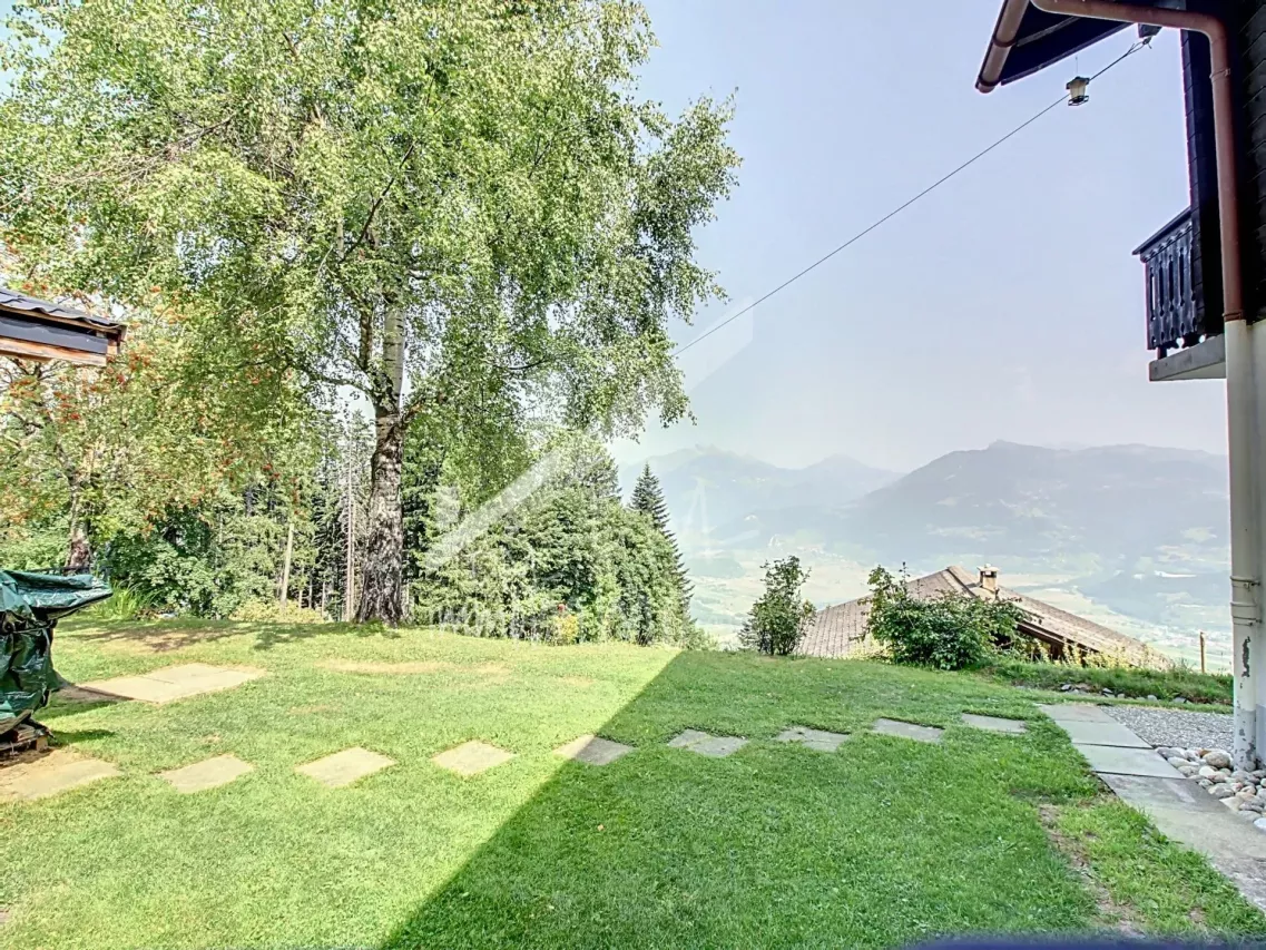 Chalet aux Giettes avec une vue magnifique