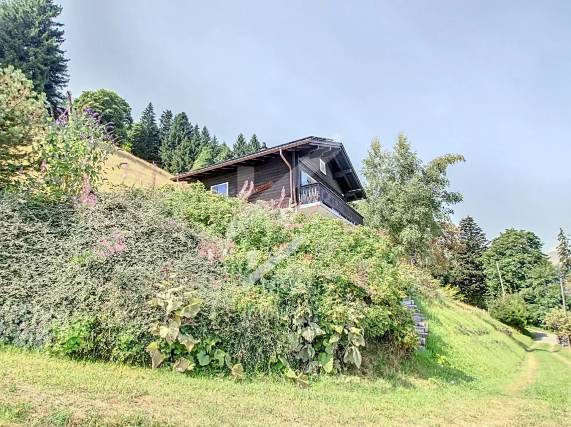 Chalet aux Giettes avec une vue magnifique