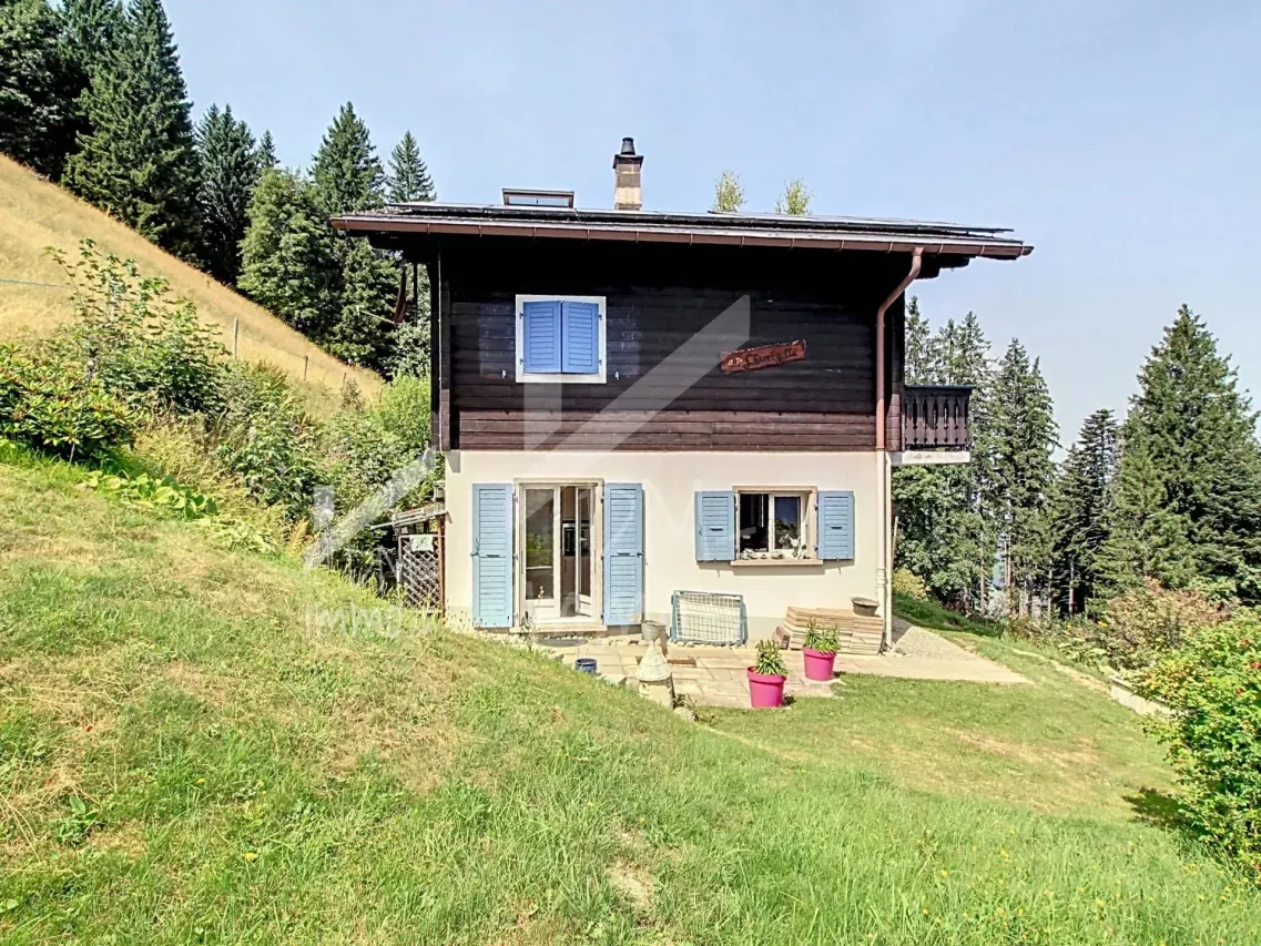 Chalet aux Giettes avec une vue magnifique