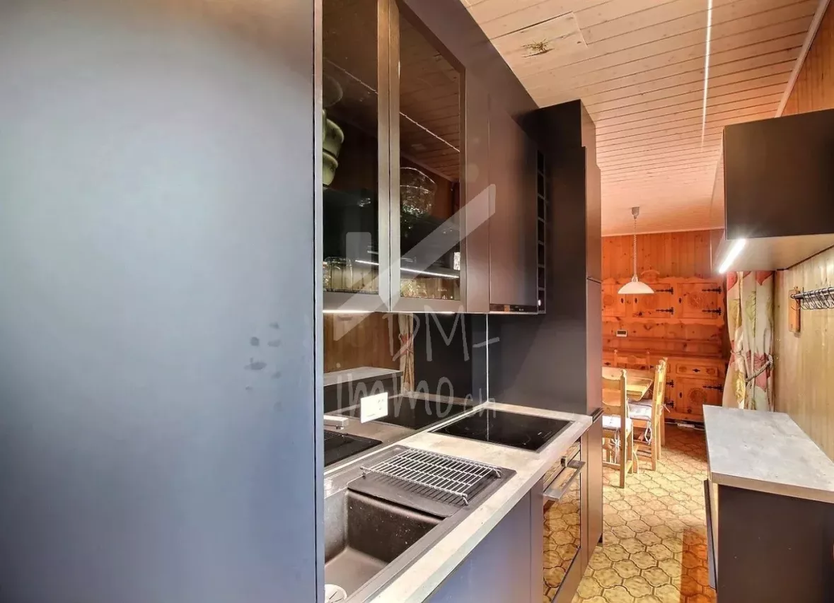 Appartement 2,5 P rénové, grande terrasse sud et véranda